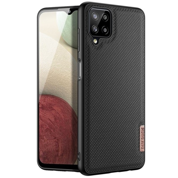 „Dux Ducis“ Fino apvalks - melns (Galaxy A12)