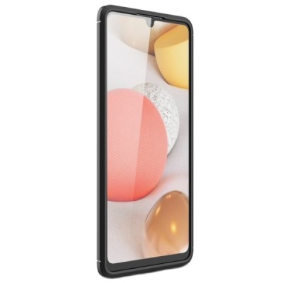 Samsung Galaxy A12 (A125F) kieto silikono TPU juodas dėklas - nugarėlė | Priedai.lt