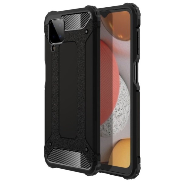 Pastiprinātas aizsardzības apvalks - melns (Galaxy A12)