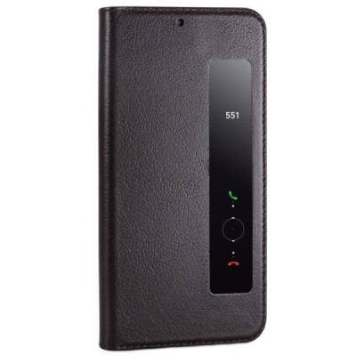 „Royale“ Huawei P20 Pro tumši brūns atvēramais ar lodziņu maciņš | Vacins.lv