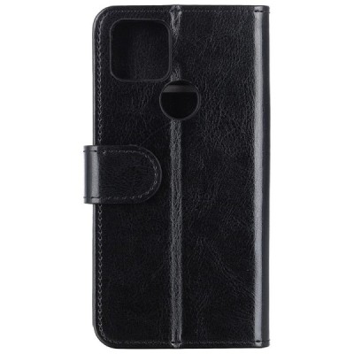 Google Pixel 4A atvēramais ādas melns maciņš (maks) | Vacins.lv