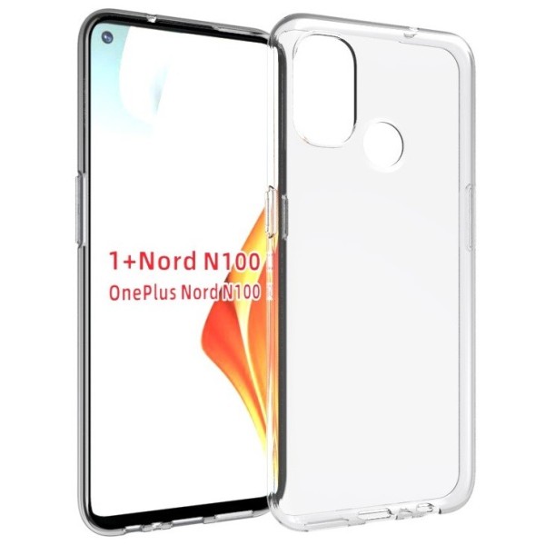 Cieta silikona (TPU) apvalks - dzidrs (OnePlus Nord N100)