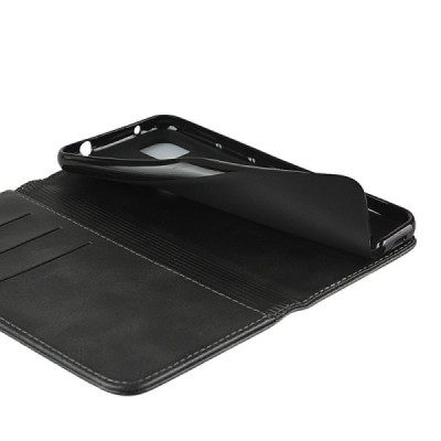 Google Pixel 4A „Split“ sērijas melns atvērams maciņš, maks | Vacins.lv