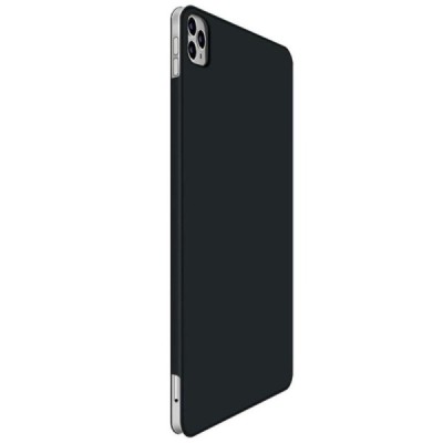 Apple iPad Pro 11 (2022, 2021, 2020, 2018, Air 4 2020) Leather Smart Cover melns atvēramais maciņš | Vacins.lv