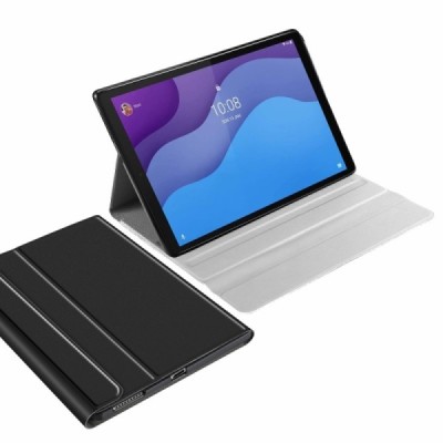 Lenovo Tab M10 10.1" HD Gen 2 (X306F, X306X) „Frame“ atvēramais melns maciņš - vāciņš | Vacins.lv