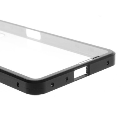 Sony Xperia 1 II dzidrs (caurspīdīgs) Frame magnētiskais aizsedzams plastmasas apvalks | Vacins.lv