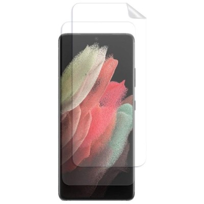 Samsung Galaxy S21 Ultra (G998B) dzidra ekrāna aizsargplēve (pilnīgi aizsedzama) | Vacins.lv