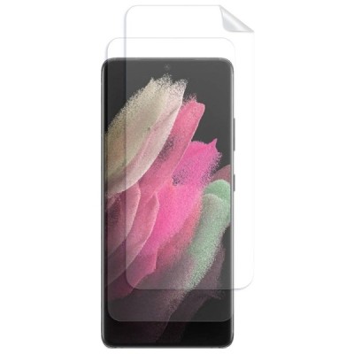 Samsung Galaxy S21+ (G996B) skaidri apsauginė pilnai dengianti ekrano plėvelė | Priedai.lt