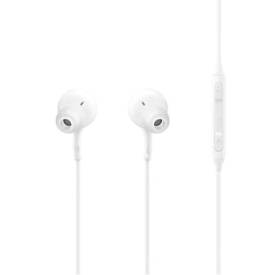 „Samsung“ AKG Type-C ausīs ieliekamās baltā austiņas (EO-IC100) | Vacins.lv