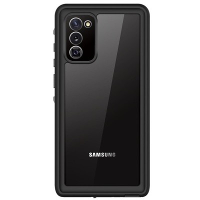 Samsung Galaxy Note 20 (N980F) „Redpepper“ Waterproof melns pastiprinātas aizsardzības apvalks | Vacins.lv