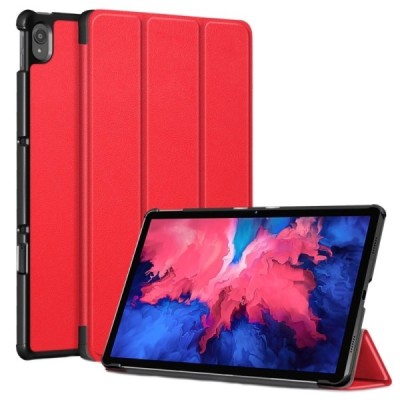 Lenovo Tab P11 11" (J606F) atvēramais sarkans maciņš | Vacins.lv