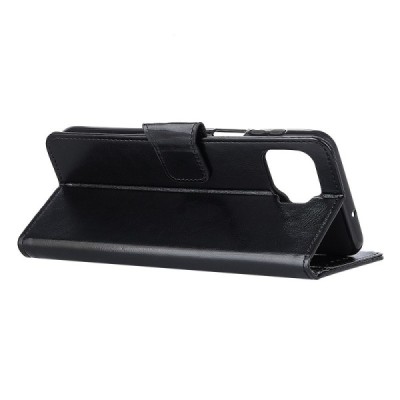 Motorola Moto G 5G Plus sērijas melns atvērams maciņš, maks | Vacins.lv