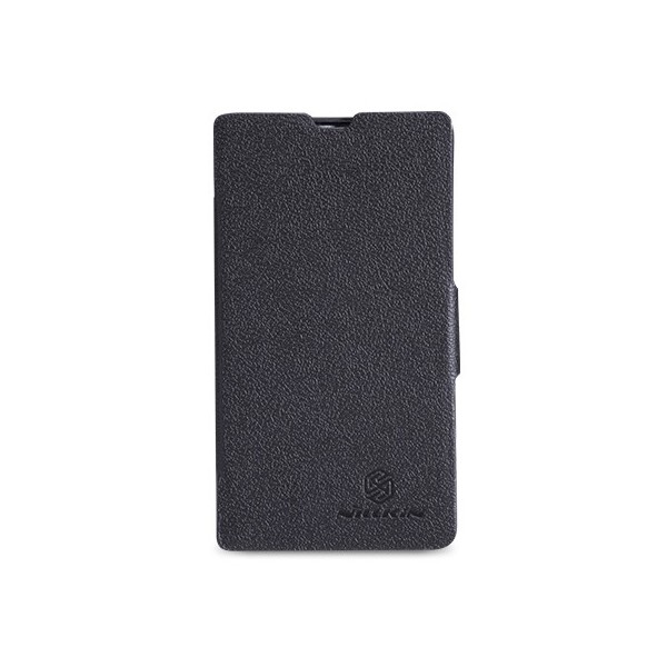 „Nillkin“ Fresh atverčiamas dėklas - juodas (Lumia 520)