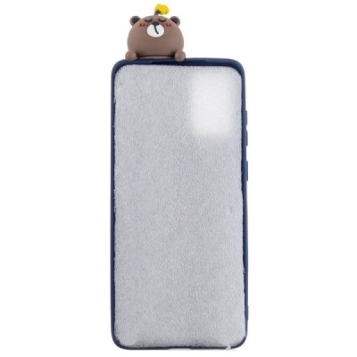 Samsung Galaxy A41 (A415F) „Squezy“ Bear cieta silikona (TPU) zils apvalks | vacins.lv