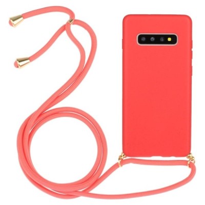 Samsung Galaxy S10 (G973) Strap cieta silikona (TPU) rozs apvalks | vacins.lv