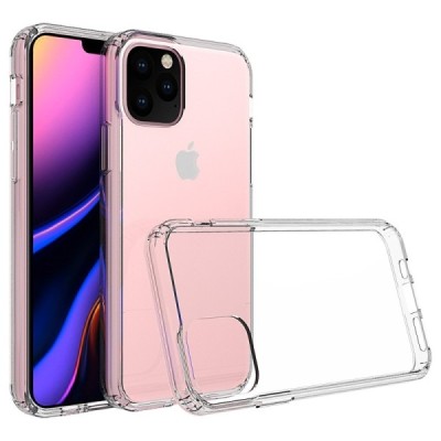 Apple iPhone 11 Pro cieta silikona (TPU) dzidrs akrils apvalks | vacins.lv