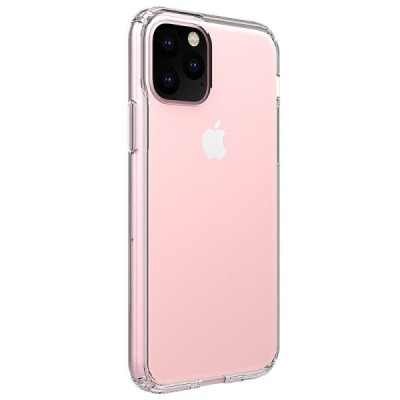 Apple iPhone 11 Pro cieta silikona (TPU) dzidrs akrils apvalks | vacins.lv