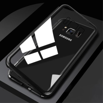 Samsung Galaxy S8 (G950) dzidrs (caurspīdīgs) Frame magnētiskais plastmasas apvalks | Vacins.lv