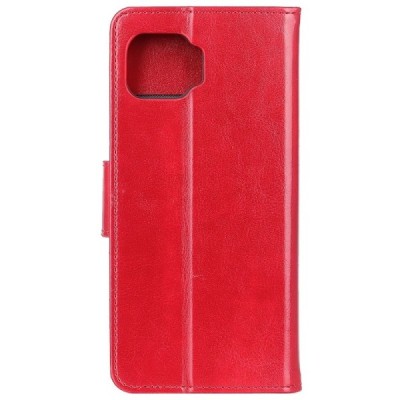 Motorola Moto G 5G Plus sērijas sarkans atvērams maciņš, maks | Vacins.lv