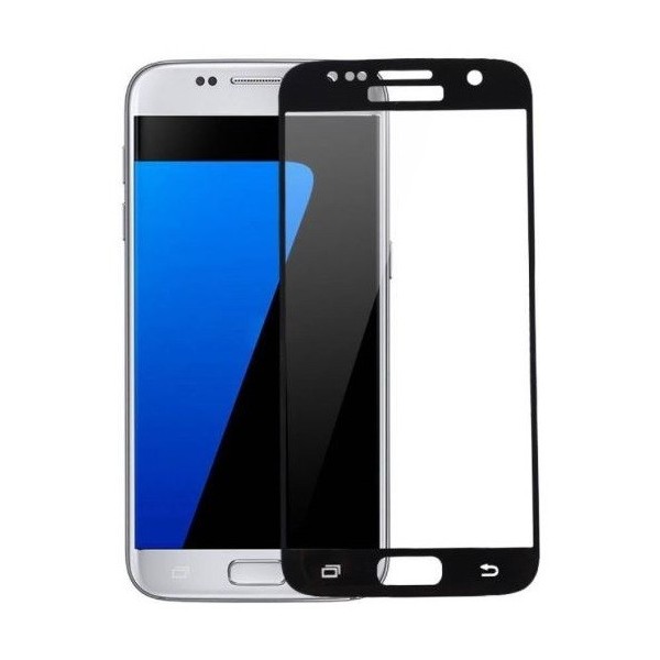 „Hat-Prince“ Tempered Glass apsauginis ekrano stiklas 0.26 mm - juodas (Galaxy S7)