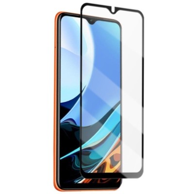 Xiaomi Redmi 9T Mocolo 2.5D Tempered Glass melns ekrāna aizsargstikls | Vacins.lv