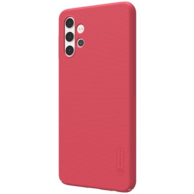 Samsung Galaxy A32 5G „Nillkin“ Frosted Shield raudonas plastikinis dėklas, nugarėlė | Priedai.lt