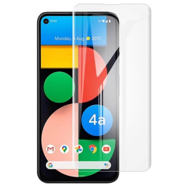 „Imak“ ekrāna aizsargplēves (pilnīgi aizsedzama) komplekts - dzidras (Pixel 4A 5G)