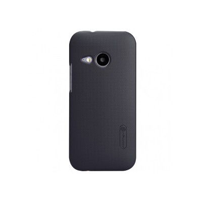 Nillkin Frosted Shield HTC One Mini 2 (HTC One M8 mini) plastikinis juodas dėklas - nugarėlė su ekrano plėvele / Priedai.lt