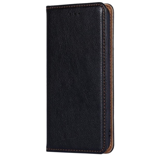 Solīds atvērams maciņš - melns (OnePlus Nord N10 5G)