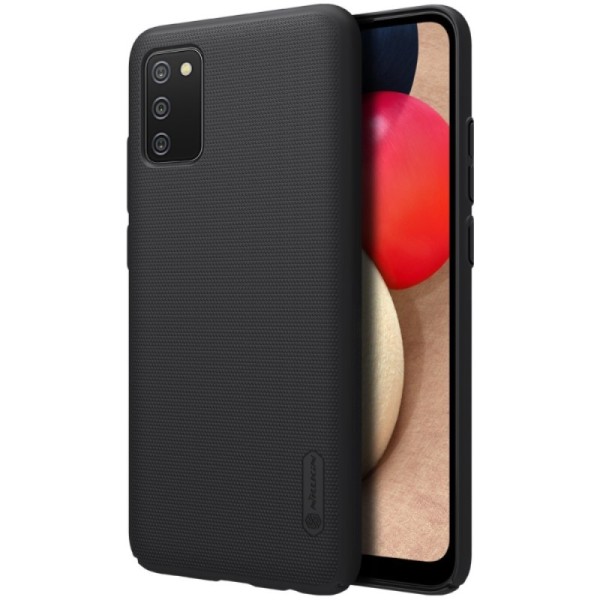 „Nillkin“ Frosted Shield apvalks - melns (Galaxy M02s)