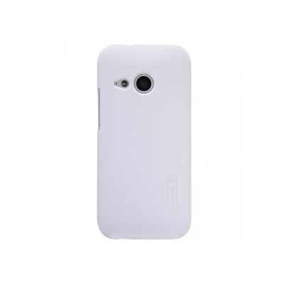 Nillkin Frosted Shield HTC One Mini 2 (HTC One M8 mini) plastikinis baltas dėklas - nugarėlė su ekrano plėvele / Priedai.lt