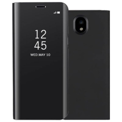 Samsung Galaxy J3 2017 (J330) plastikinis atverčiamas juodas dėklas | Priedai.lt