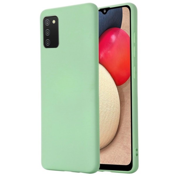 „Shell“ cieta silikona (TPU) apvalks - zaļš (Galaxy M02s)