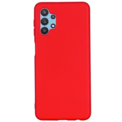 Samsung Galaxy A32 5G „Shell“ cieta silikona (TPU) sarkans apvalks | vacins.lv