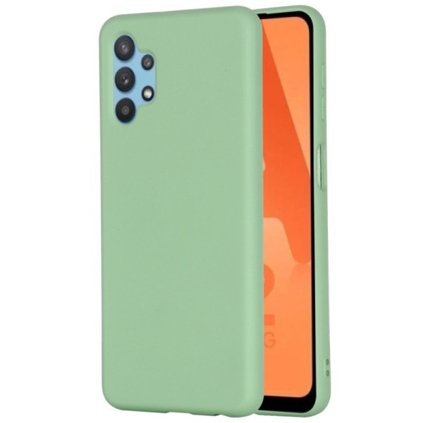 „Shell“ cieta silikona (TPU) apvalks - zaļš (Galaxy A32 5G)