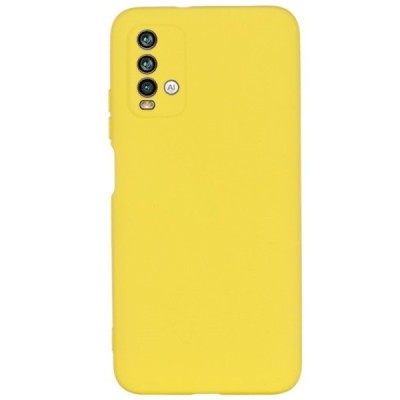 Xiaomi Redmi 9T 5G „Shell“ cieta silikona (TPU) dzeltens apvalks | vacins.lv