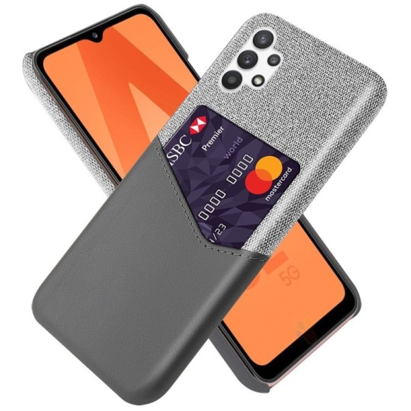 „KSQ“ Shell ādas apvalks - pelēks (Galaxy A32 5G)