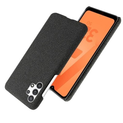 Samsung Galaxy A32 5G „Bi-Color“ Splicing melns ādas apvalks | Vacins.lv