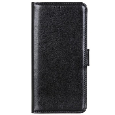 Samsung Galaxy A02s (A025) atverčiamas juodas odinis dėklas - piniginė | Priedai.lt