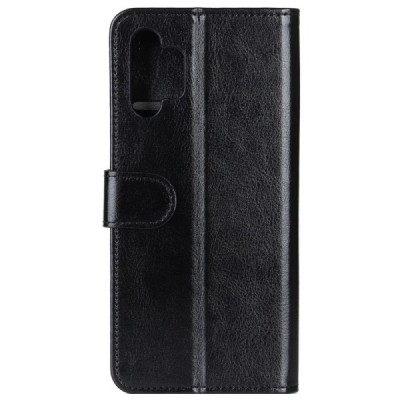 Samsung Galaxy A32 5G atverčiamas juodas odinis dėklas - piniginė | Priedai.lt