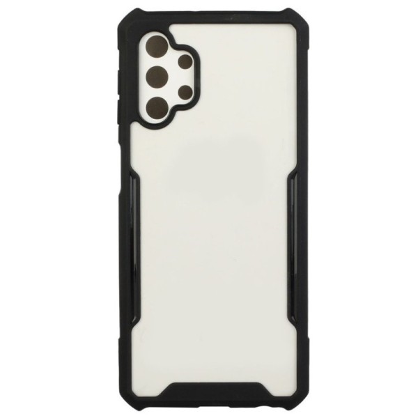 „FOCUS“ dėklas - skaidrus / juodas (Galaxy A32 5G)