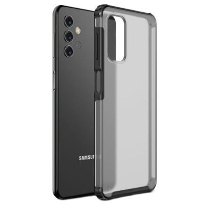 Samsung Galaxy A32 5G „Armor“ matēts apmales melnā krāsā apvalks | Vacins.lv