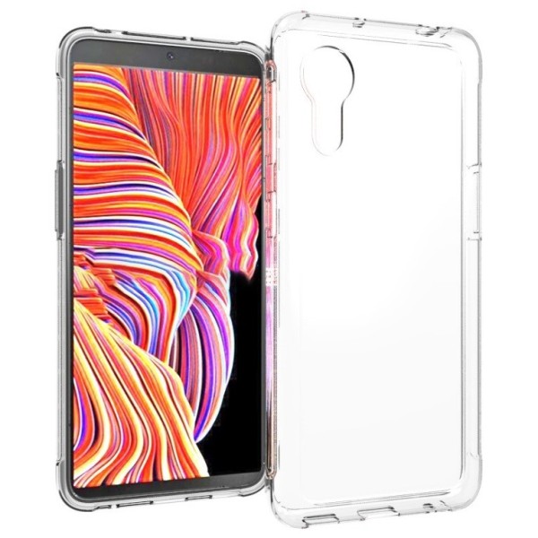 Cieta silikona (TPU) apvalks - dzidrs (Galaxy Xcover 5)