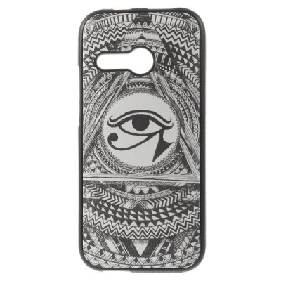 HTC One Mini 2 spalvotas kieto silikono TPU dėklas (nugarėlė) - Horo akis / Priedai.lt