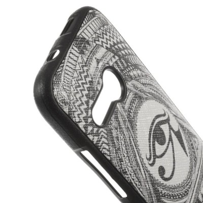 HTC One Mini 2 spalvotas kieto silikono TPU dėklas (nugarėlė) - Horo akis / Priedai.lt