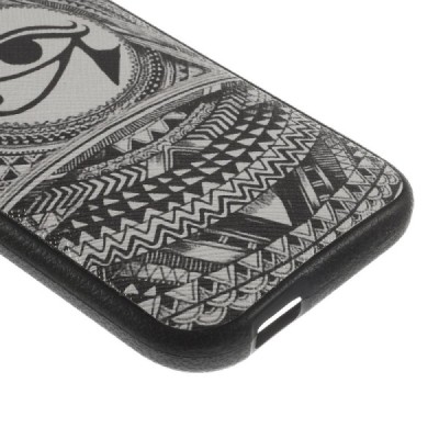 HTC One Mini 2 spalvotas kieto silikono TPU dėklas (nugarėlė) - Horo akis / Priedai.lt