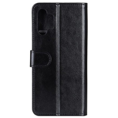 Samsung Galaxy A32 4G (A325F) atvēramais ādas melns maciņš (maks) | Vacins.lv