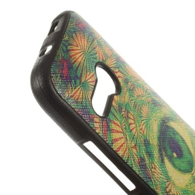 HTC One Mini 2 spalvotas kieto silikono TPU dėklas (nugarėlė) - Paslaptingoji akis / Priedai.lt