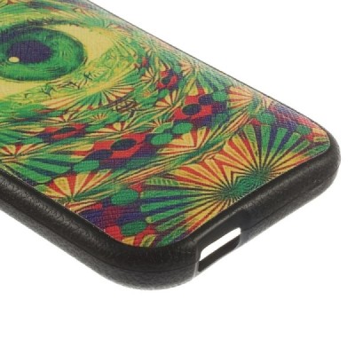 HTC One Mini 2 spalvotas kieto silikono TPU dėklas (nugarėlė) - Paslaptingoji akis / Priedai.lt