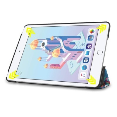 Apple iPad mini 4 (iPad mini 2019) atvēramais „Butterflies“ krāsains maciņš | Vacins.lv